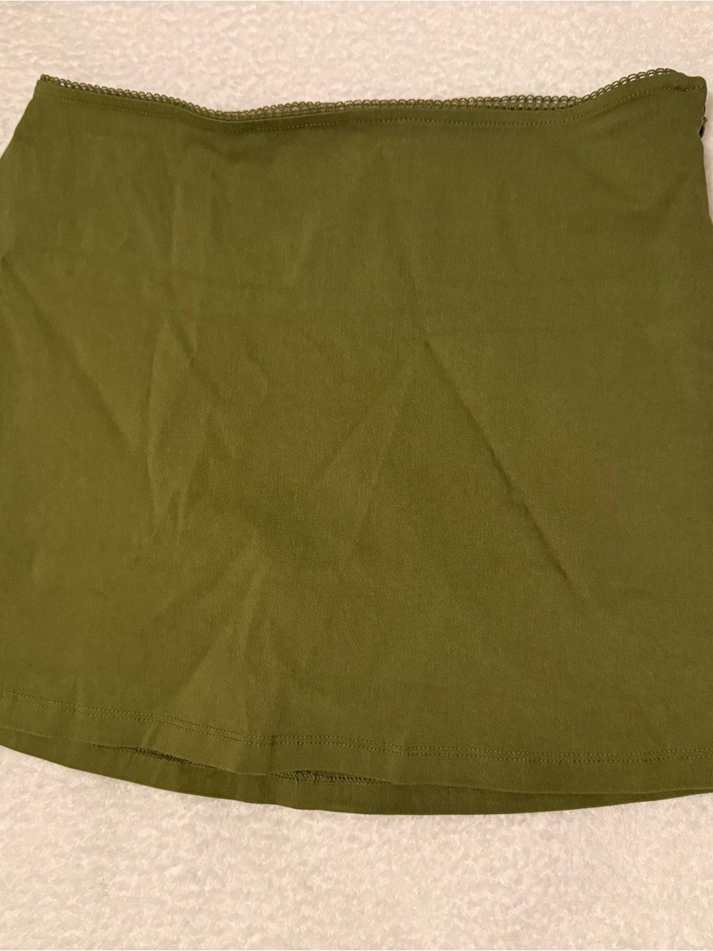 wild fable Olive Mini Knit Skirt